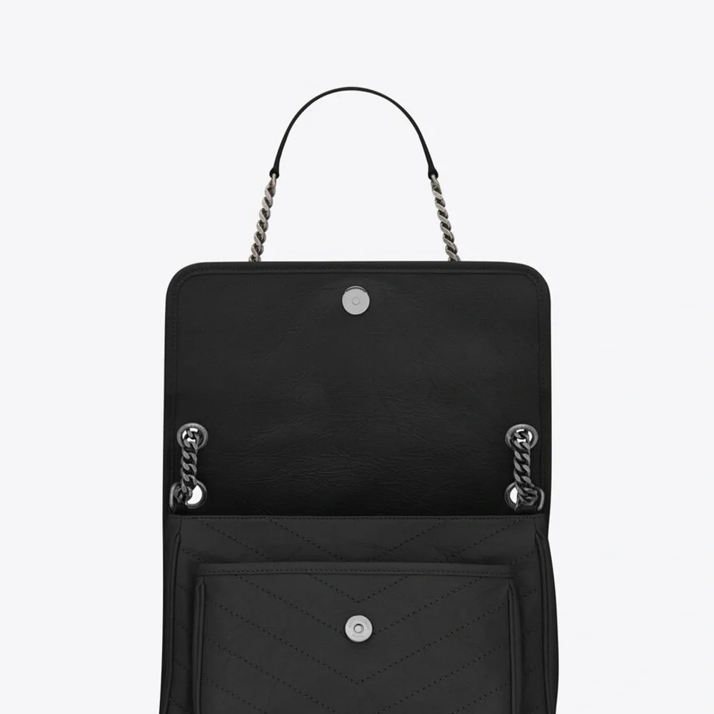 YSL Niki Medium Chain Bag- Navy - Picture 11 of 14